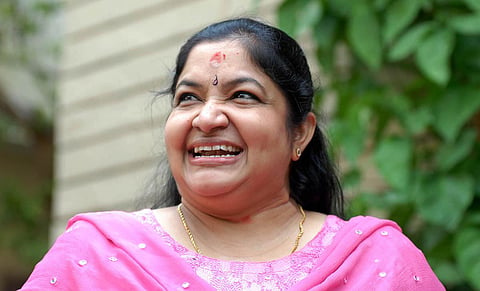 Playback singer K S Chitra. (Photo | EPS)