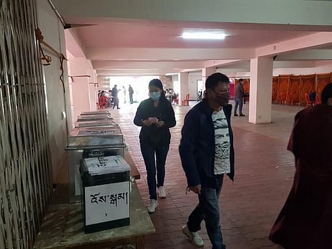 According to Wangdu Tsering, 83,079 voters are participating in the electoral exercise. (Photo | ANI)