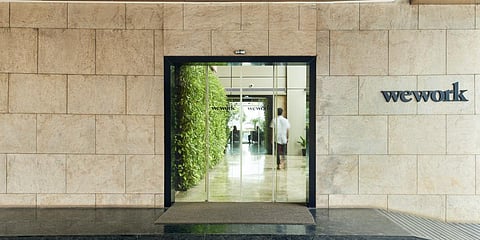 Logo of WeWork India 