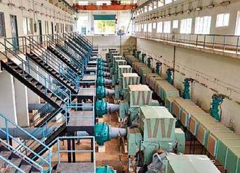 The sixth pump at TK Halli Pumping Station has been made operational.