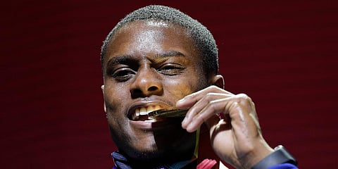 American sprinter Christian Coleman (Photo | AP)