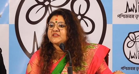 Trinamool leader Sujata Mondal Khan. (Photo | ANI)