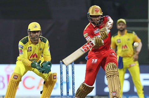 Shahrukh Khan of Punjab Kings. (Photo | IPL)