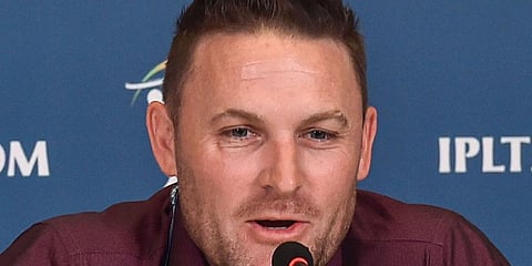 Kolkata Knight Riders coach Brendon McCullum (Photo | PTI)