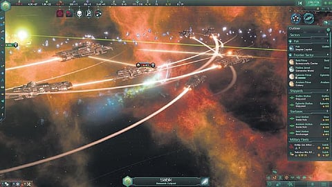 Palying On another galaxy
