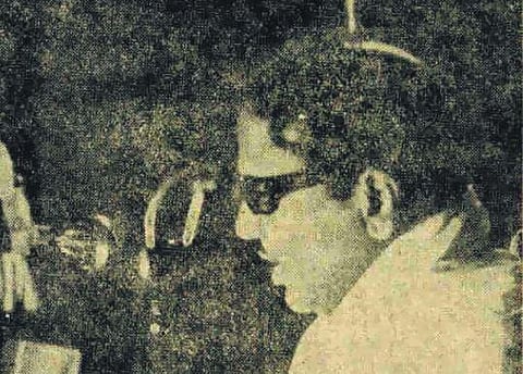 From archives: A 1971 paper clip with a picture of M Karunanidhi taking oath as the CM | Express