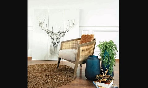 The collection includes, high-back wing chairs, sleek dining chairs and statement accent chairs that combine old-world charm with modernity.