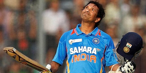 As former Indian cricketer Sachin Tendulkar turns a year older today, let us take a look at the 10 mindblowing world records held by the Master Blaster. (Phtoo | PTI)