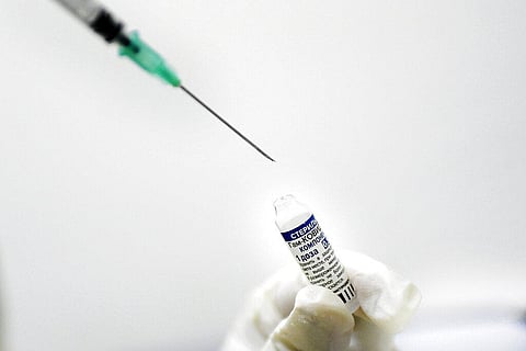 In this Feb. 19, 2021 file photo, a doctor prepares a dose of the Sputnik V COVID-19 vaccine at the Ana Francisca Perez de Leon II public hospital, in Caracas, Venezuela.(Photo | AP)