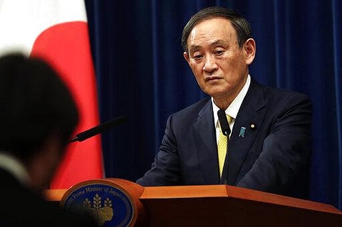 Japanese Prime Minister Yoshihide Suga. (Photo | AP)
