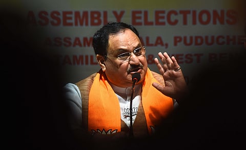 BJP National President JP Nadda (Photo | Ashwin Prasath, EPS)