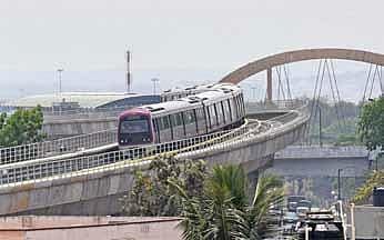 The trial run of Mysuru Road-Kengeri line being carried out on Tuesday | Vinod Kumar T