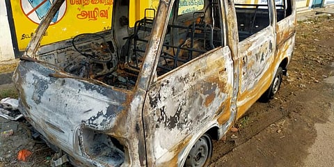 TN: Elderly man burnt alive in van for insurance money by wife, relative