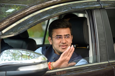 BJP MP Tejasvi Surya. (File photo| Nagaraj Gadekal, EPS)