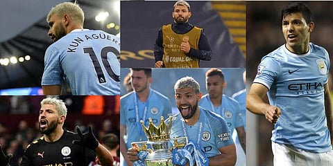 Sergio 'Kun' Aguero is no doubt a club legend at Etihad. The Argentine striker is also one of the finest to kick the ball ever on English soil. Some ridiculous records he achieved donning the blue jersey proves he belongs among the elite. As his swansong 