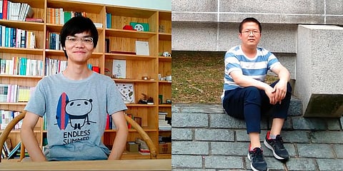 Two amateur computer coders, Cai Wei, 27, and Chen Mei, 28 were taken by police from their Beijing homes last year are standing trial on Tuesday (Photo | AP)