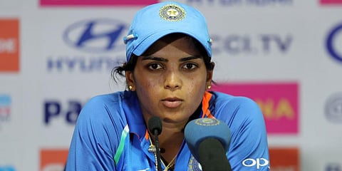 Indian cricketer Veda Krishnamurthy (Photo | BCCI)