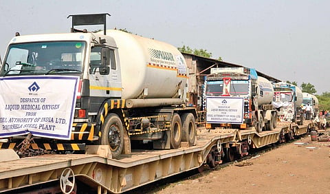 The Medical Oxygen Express. (Photo| EPS)