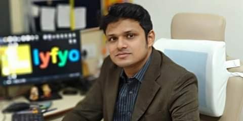 Lyflink founder Dr (Major) Sarthak Patnaik (Photo| Facebook)