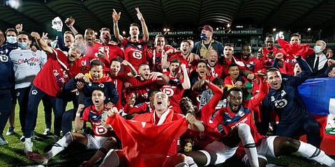 Here’s how Lille sealed its fourth championship and stopped PSG from winning a record-equaling 10th in the most exciting French title race for many years. (Photo | AP)