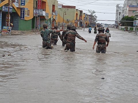 One flood relief team has been kept on standby at Diamond Harbour, for redeployment as necessary, at short notice (Photo | Special Arrangement)