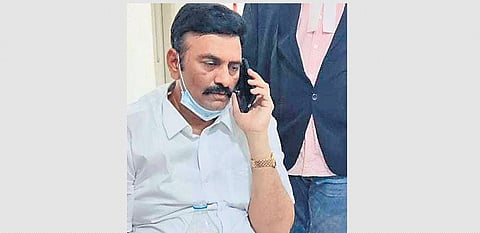 Rebel YSRC MP K Raghu Rama Krishnam Raju