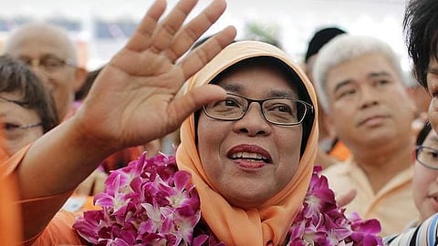 Singapore President Halimah Yacob  (Photo | AP)