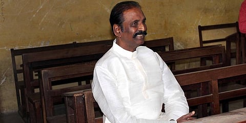 Lyricist Vairamuthu. 