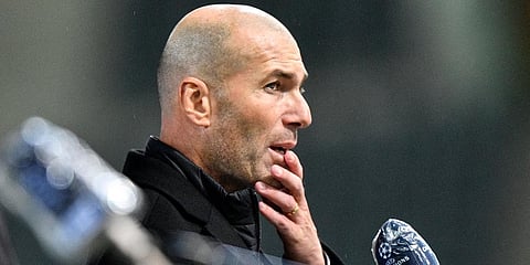 Former Real Madrid manager Zinedine Zidane (Photo | AP)