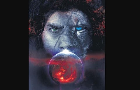 A still from the film 'Birth 10000bc'