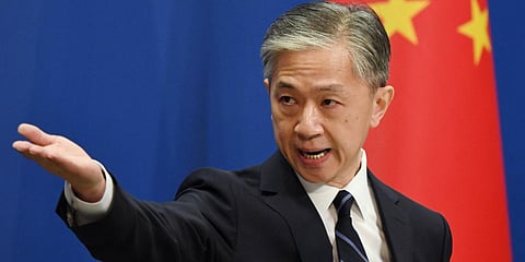China's Foreign Ministry spokesman Wang Wenbin (File photo| AFP)