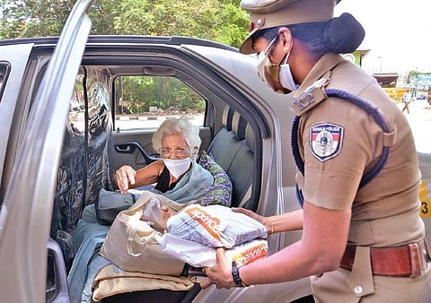 The 89-year-old has been engaged in charity work in several ways and respects everyone who does selfless service. (Photo | Vincent Pulickal, EPS) 