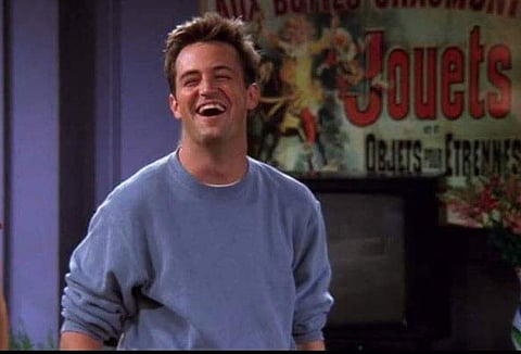 'Friends' actor Matthew Perry (Photo | Facebook/Chandler Bing Sarcasm)