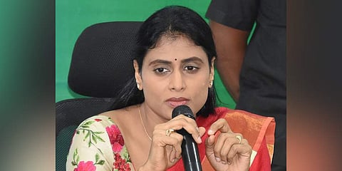 YS Sharmila, founder of YSR Telangana Party. (Photo | EPS)