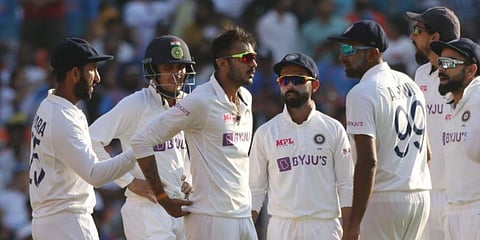 File Photo of Team India. (Photo | Twitter @bcci)