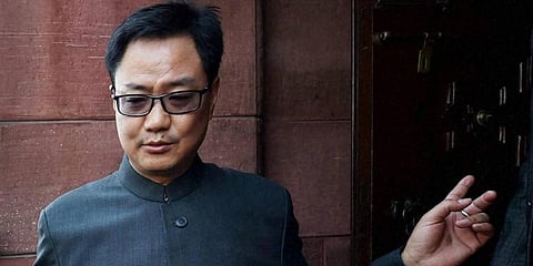 Union Sports Minister Kiren Rijiju (Photo | PTI)
