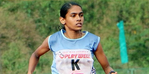 Kerala athlete Jisna Mathew