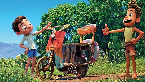 A still from 'Luca'