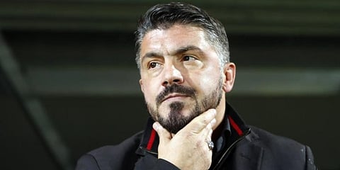 Fiorentina gaffer Gennaro Gattuso (Photo | AP)