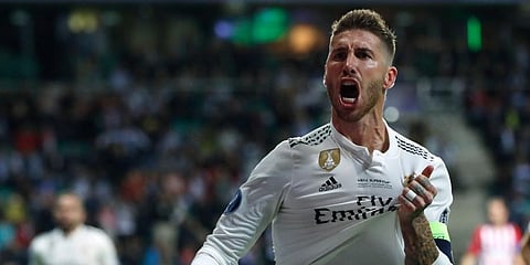 Real Madrid legend Sergio Ramos (Photo | AP)