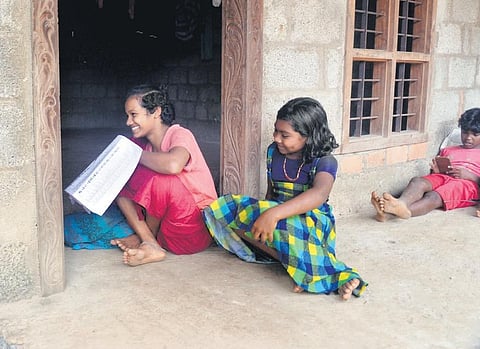 Children at Podiyam, a tribal settlement in Kottoor are bound to miss out on another year of lessons. They cannot afford smartphones neither do they have decent internet connectivity | Vincent P