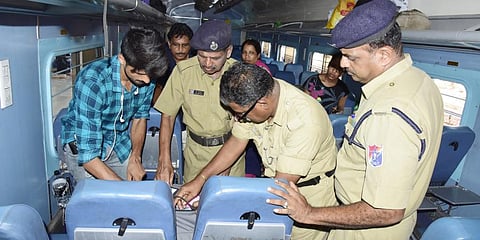 Railway Protection Force in the line of duty. (File Photo | EPS)