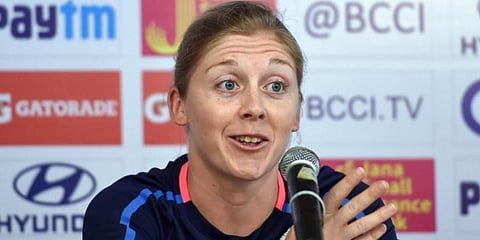 England skipper Heather Knight (File Photo | PTI)