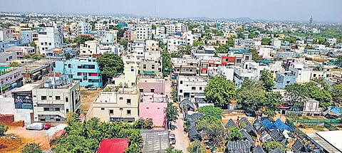 The app helps in identifying under-assessed or un-assessed properties by matching their images with satellite imagery.