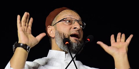 BJP MLA Surendra Singh called AIMIM chief Asaduddin Owaisi 'a political terrorist'. (Photo | EPS)