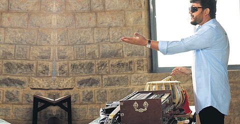 A still from film