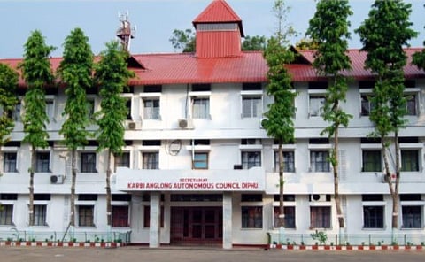 The administrative building of the Karbi Anglong Autonomous Council
