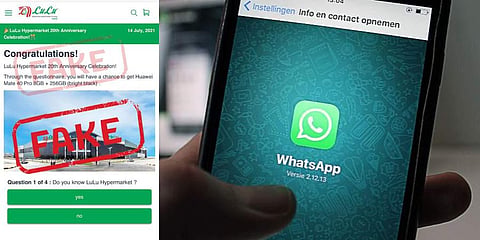 The anniversary WhatsApp scam is back, now it's Lulu Hypermarket 'offering free gifts'!