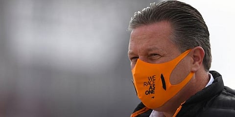 McLaren boss Zak Brown (Photo | AP)
