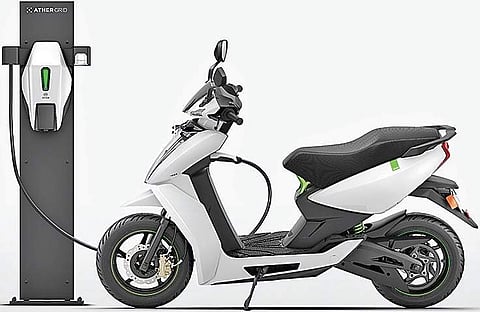 Ather Energy is looking to have about 500 fast charging points by the end of the current financial year. (File Photo)